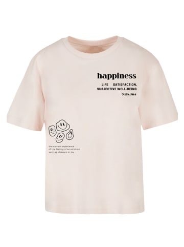 F4NT4STIC Ladies Everyday T-Shirt happiness in pink