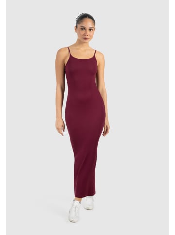 SMILODOX Maxi Dress Aveline Backless in Bordeaux