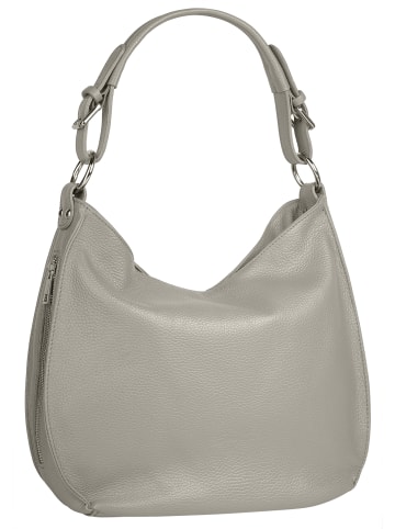 Samantha Look Shopper echt Leder in grau