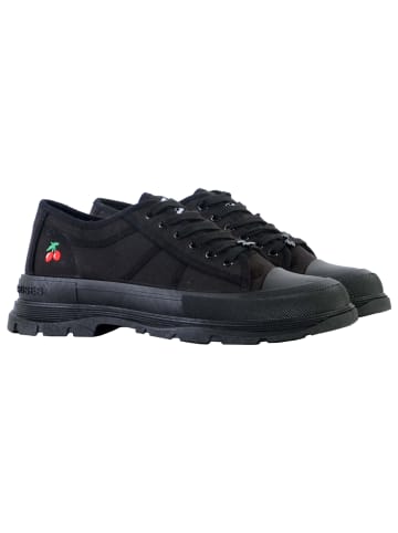 Le Temps des Cerises Lina Schnür-Sneaker Schwarz