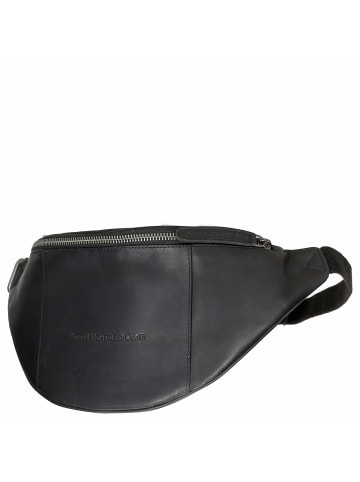 The Chesterfield Brand Eden - Gürteltasche Leder 28 cm in schwarz