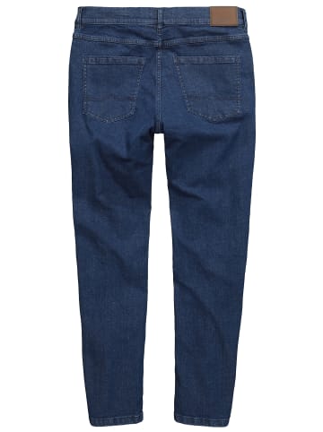 Men Plus Jeanshose in dark blue denim