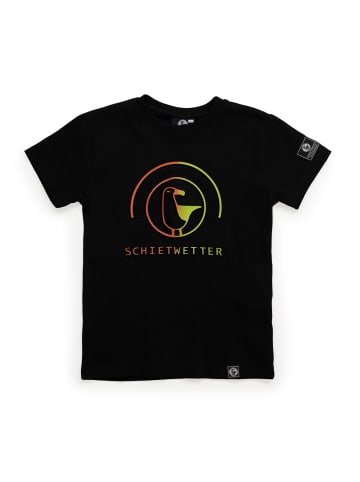 SCHIETWETTER Jungen T-Shirt Luca 3D-Druck in black