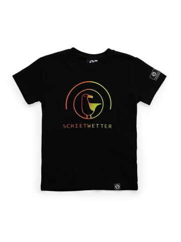 SCHIETWETTER Kinder T-Shirt Luca 3D-Druck in black