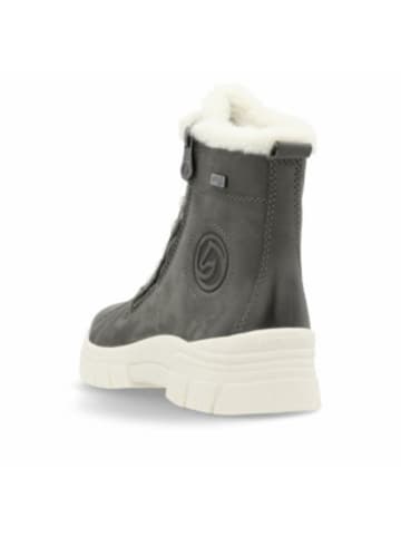 remonte Schnür-Stiefeletten für Damen in unifarben in uni
