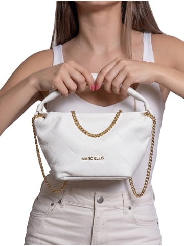 Marc Ellis Schultertasche in OFF-WHITE