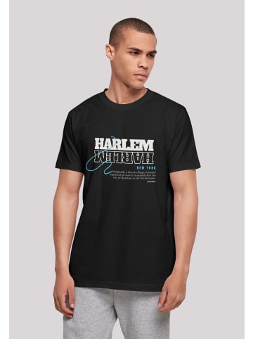 F4NT4STIC T-Shirt Harlem TEE UNISEX in schwarz