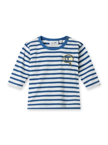 Sanetta Langarmshirt in Blau