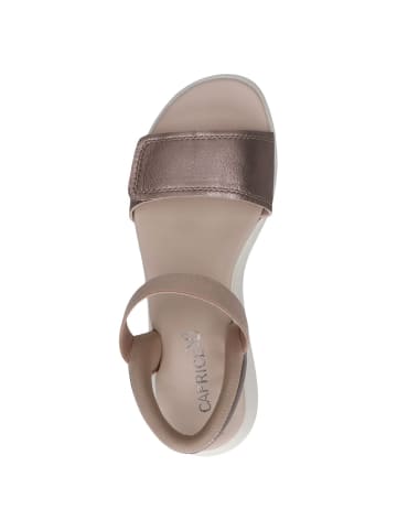 Caprice Sandale in TAUPE METALLIC