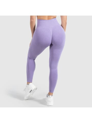 SMILODOX Leggings Amaze Scrunch Pro in Lila Melange