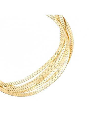 Yokoamii Gliederarmband aus Messing in gelbgold