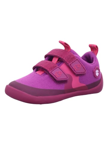 Affenzahn Mädchen Halbschuhe Halbschuh Baumwolle Lucky  Vogel in Rot