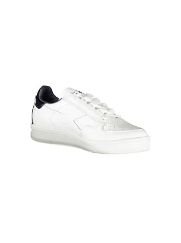Diadora Weiße Leder-Sneaker