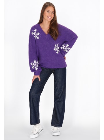 myMo Women Sweater in violet