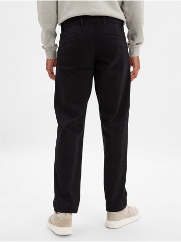 Selected Chino SHL196-Straight Harry in schwarz - 0002