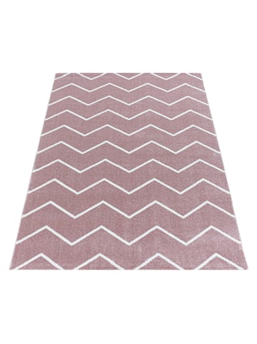 Teppich Boss Kurzflor Teppich Roberto Rosa