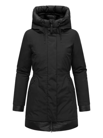 Navahoo Wintermantel Winterprinzessin 14 in Black