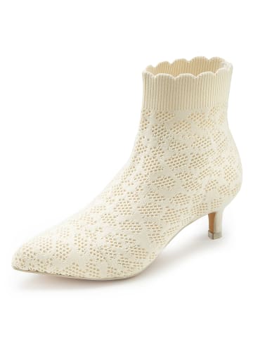 LASCANA Ankleboots in beige