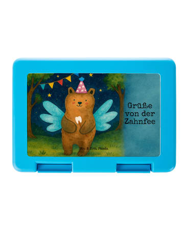 Mr. & Mrs. Panda Bento Box Bär Zahnfee Design mit Spruch in Weiß