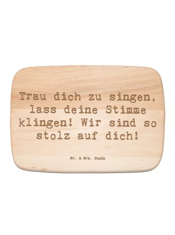 Mr. & Mrs. Panda Küchenbrett Spruch Vokale und musikalische Auft... in Transparent