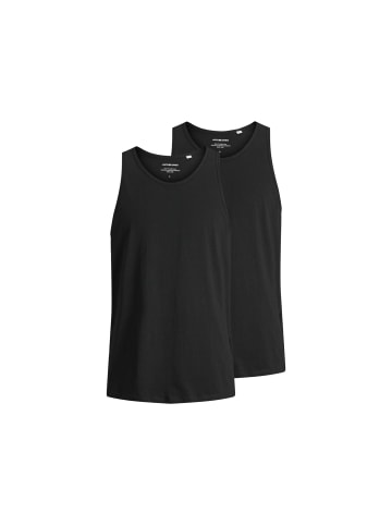 Jack & Jones Unterhemd 2er Pack in Schwarz