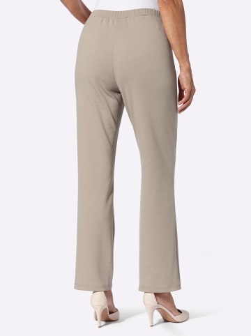 WITT WEIDEN Jersey-Hose in sesam