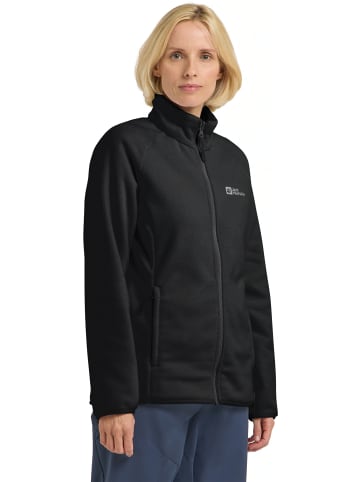 Jack Wolfskin Fleecejacke für Damen in Schwarz