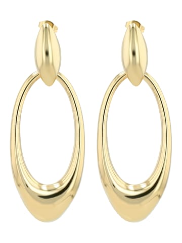 Adeliás Damen Ohrringe – Ohrstecker aus Edelstahl in gold