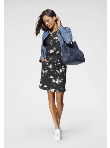 Laura Scott Sommerkleid in marine-schwarz-geblümt