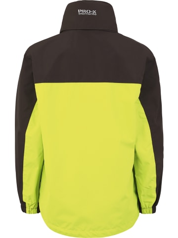 PRO-X elements Funktionsjacke "TANIS" in Anthrazit/Wild Lime