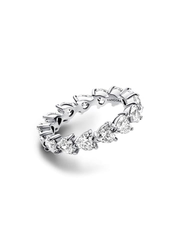 Pandora Silber Ring Zirkonia Größe 60