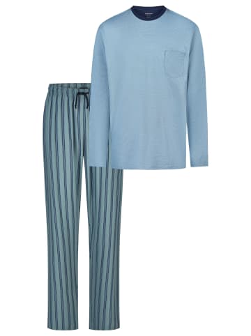 Ammann Schlafanzug Mix & Match in Copen blue