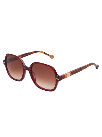 Carolina Herrera Sonnenbrille in Bordeaux