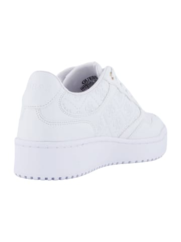 Guess Plateau Sneaker in Weiß