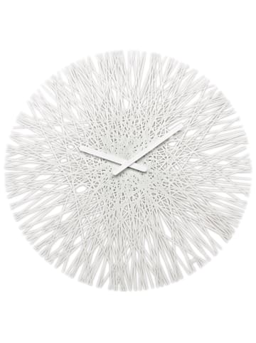 koziol SILK - Wanduhr in cotton white