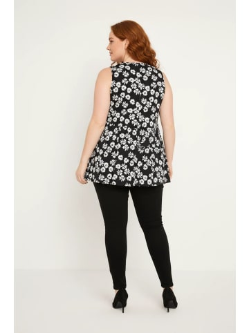 Shape Of You Blouse in Schwarz
