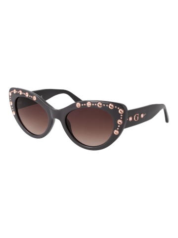 Guess Damen Sonnenbrillen Katzenauge Grau