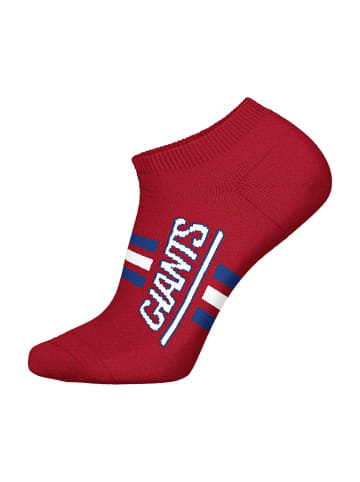 NFL Freizeitsocken NY Giants Sneaker in WHT/RED/DBL