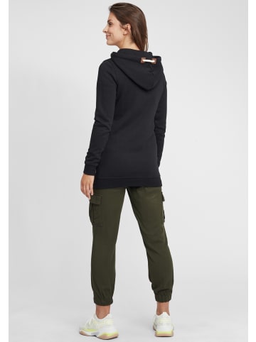 Oxmo Hoodie OXVicky Sweat Hoodie Long in Schwarz