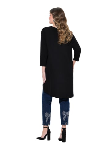 MIAMODA Longshirt in schwarz