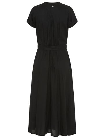 Tamaris Hemdblusenkleid in schwarz