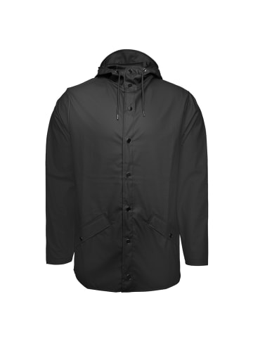 RAINS Regenjacke Jacket W3 in schwarz