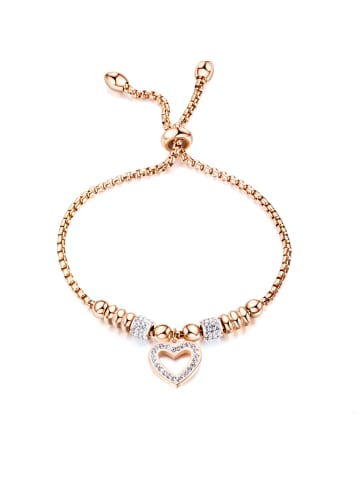 collezione alessandro Armband " Sweet Heart " in rosegolden