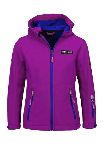 Trollkids Softshell Jacke "Oslofjord" in Fuchsiarot