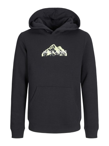 JACK & JONES Junior Kapuzenpullover in Black