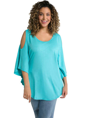 Ulla Popken Shirt in tiefes aqua