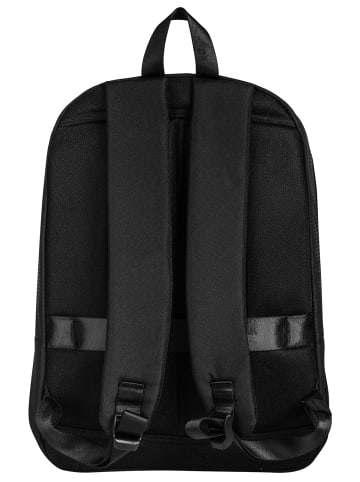 Bugatti Rucksack LETTER'S Kunstfaser in schwarz