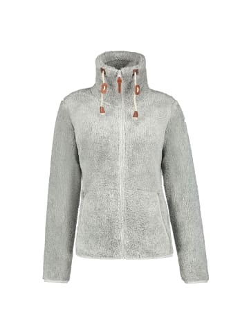 Icepeak Fleecejacke in Hellgrau