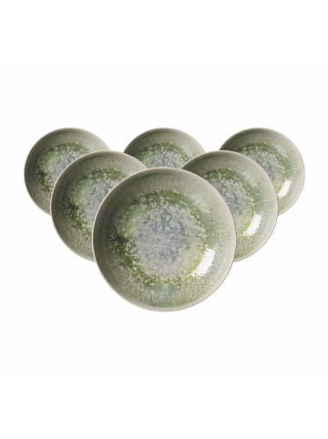 Ritzenhoff & Breker 6er Set Suppenteller Cecina in ø 21 cm in Jade