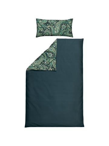 REDBEST Satin Bettwäsche in grün